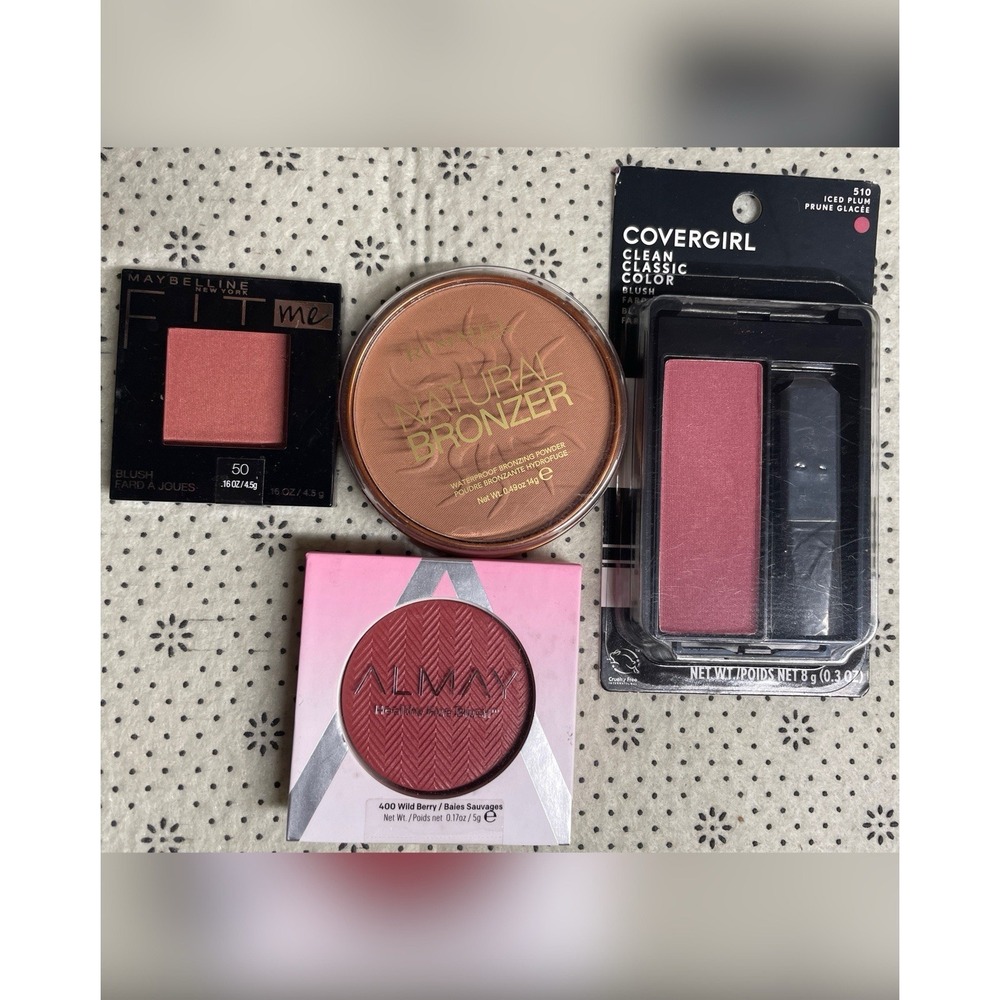 Assorted Blush & Bronzer Bundle, Pack‎ Of 4